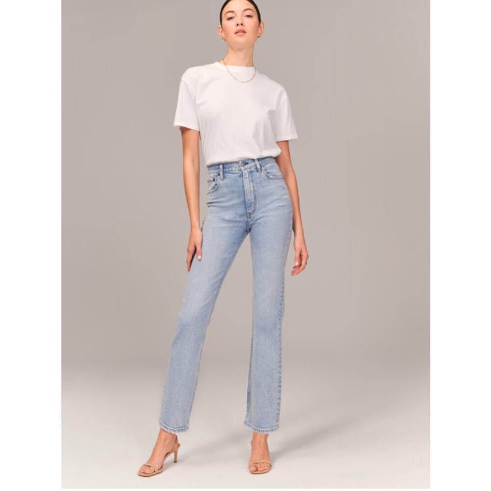 Abercrombie & Fitch Light Blue Skinny Jeans